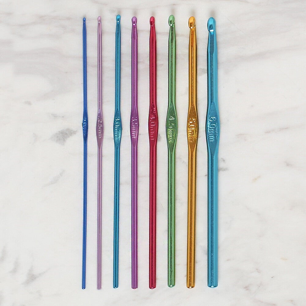 Loren Çantalı Tığ ve Örgü Aksesuarları Seti