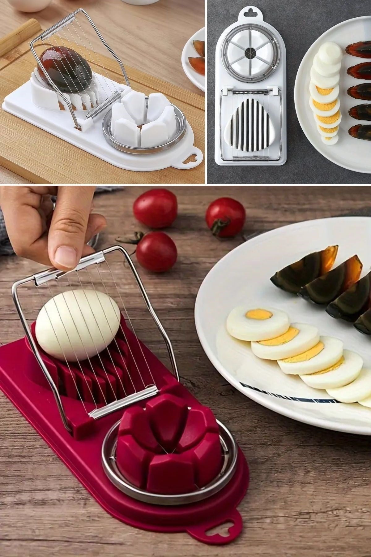BUFFER® Çok Fonksiyonlu Eşit Yumurta ,Meyve Dilimleyici Kesici Aparat