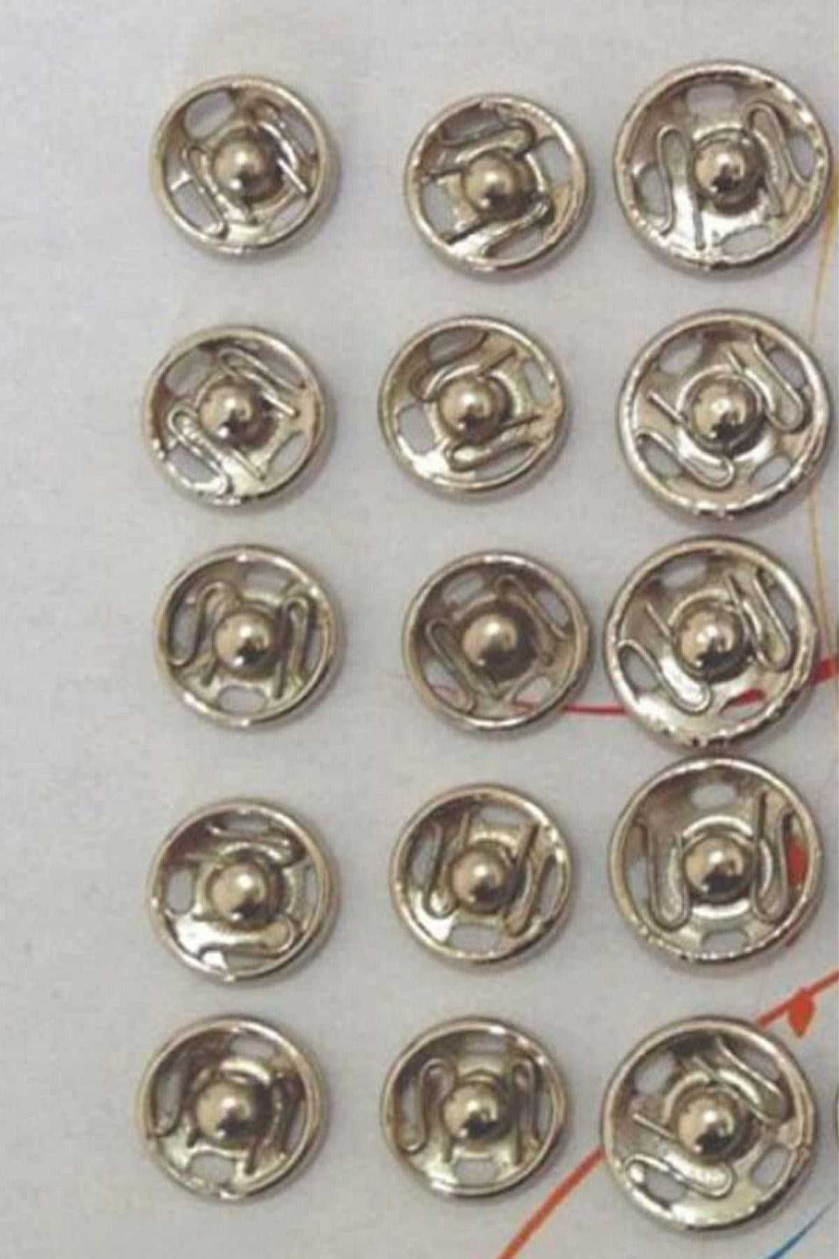 Çıt Çıt 18 mm 20'li Siyah