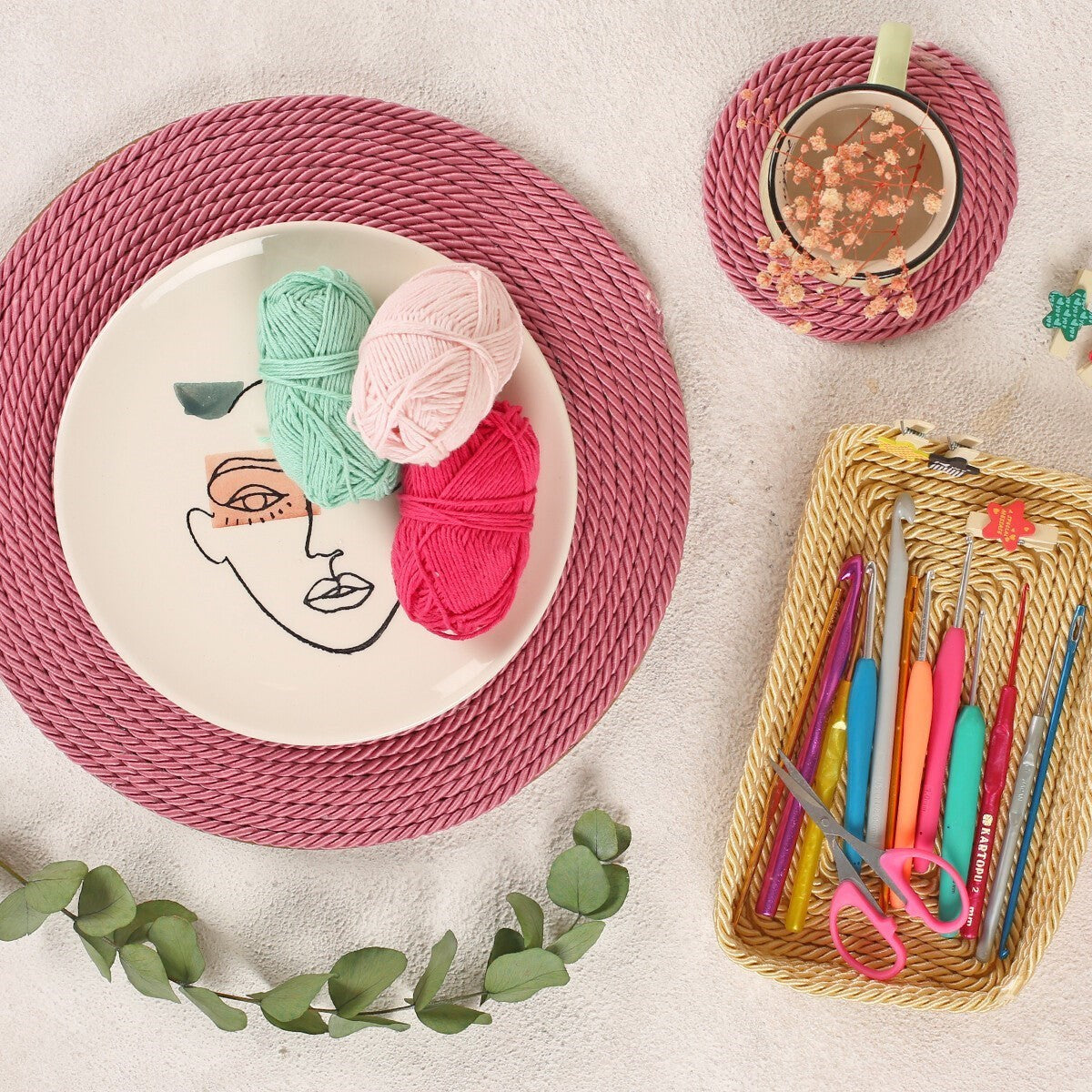 Loren Jüt Kordon İpi 50mt Kırmızı