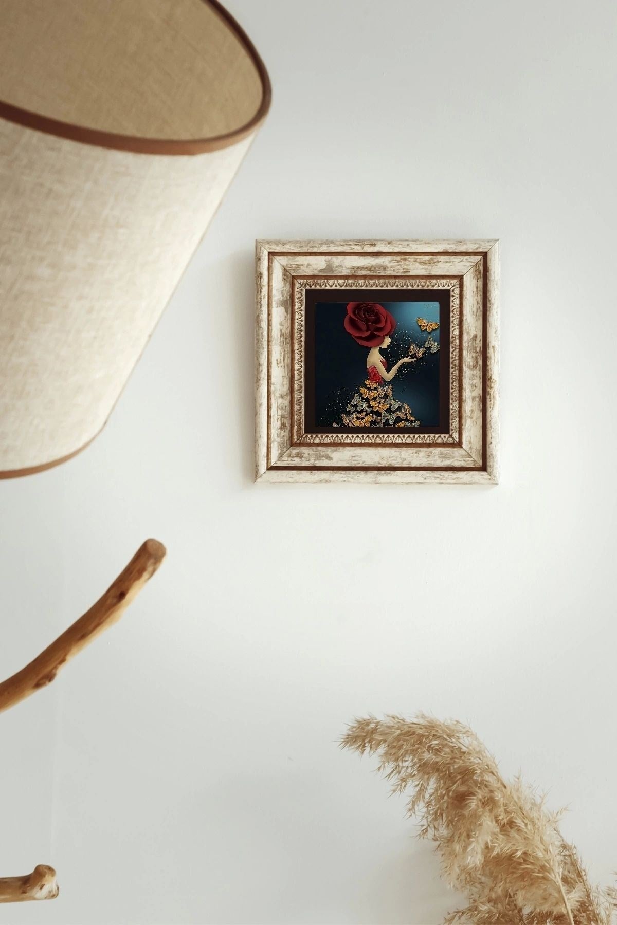 Çerçeveli Taş Tablo , Çerçeveli Taş Duvar Dekoruenkcrcvtbl-00147 20 cm