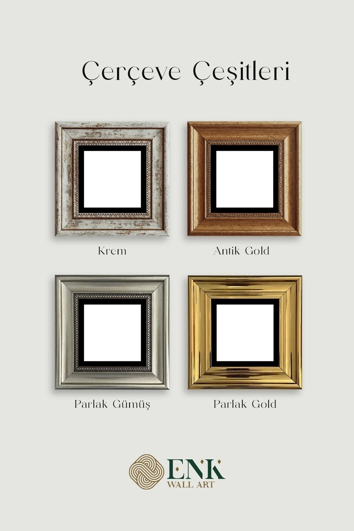 Bahar Çiçekleri Çerçeveli Taş Tablo 20 cm