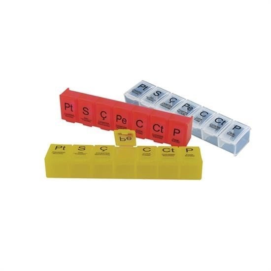 BUFFER® Haftalık Günlük İlaç Saklama Kutusu 7 Günlük İlaç Saklama Kabı