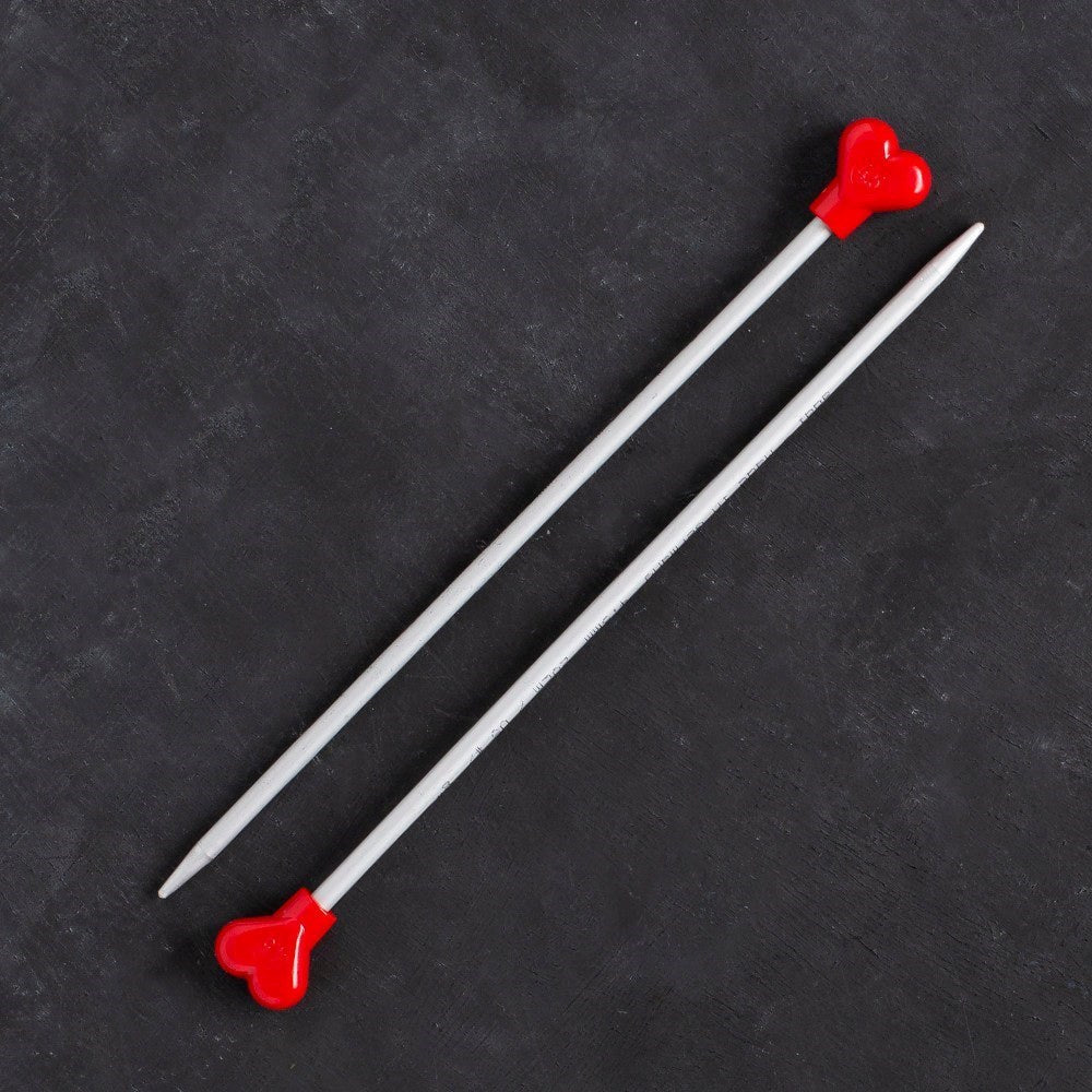 Addi Kalpli 4,5mm 20cm Klasik Alüminyum Örgü Şişi