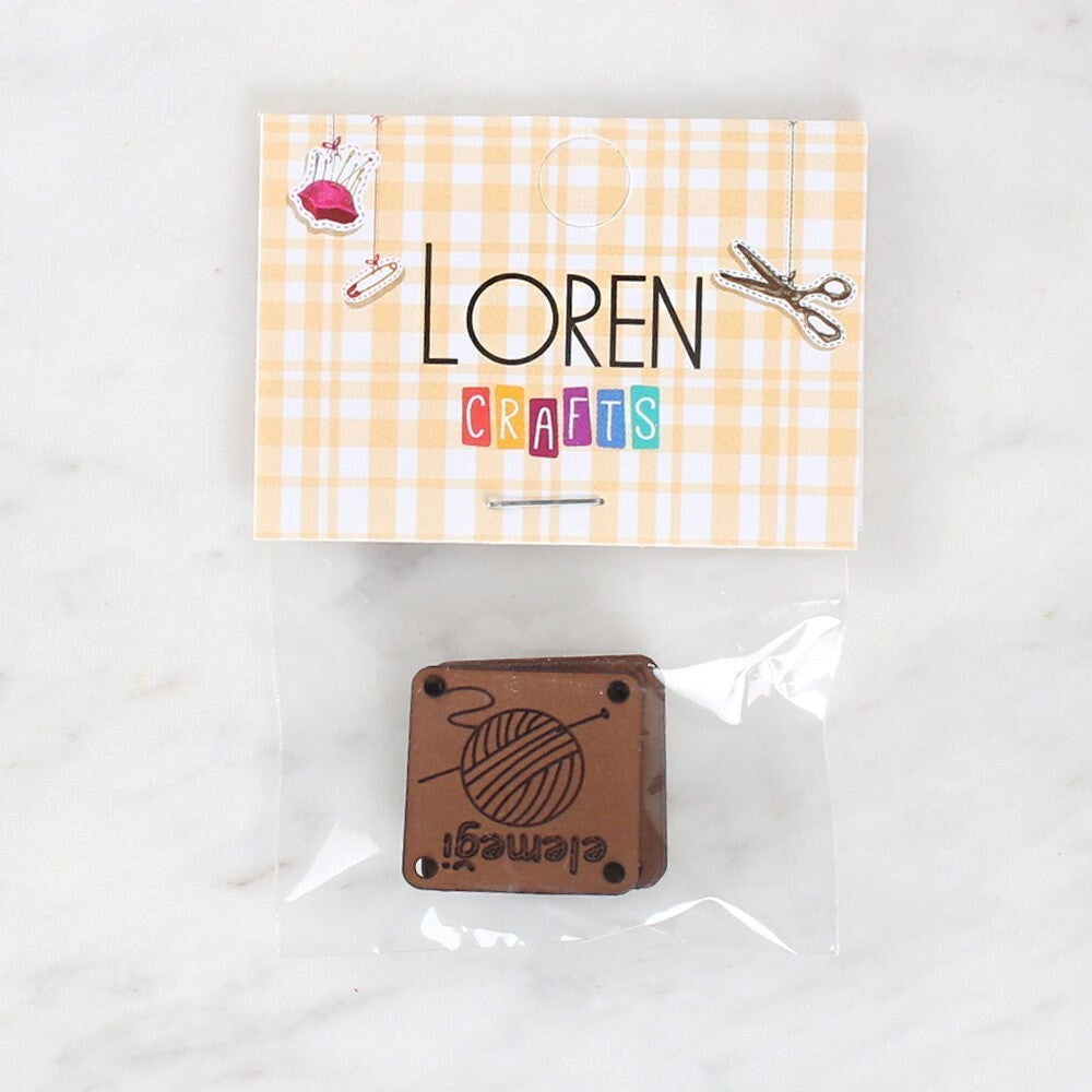 Loren Crafts Elemeği Deri Arma 5 Adet - 1585