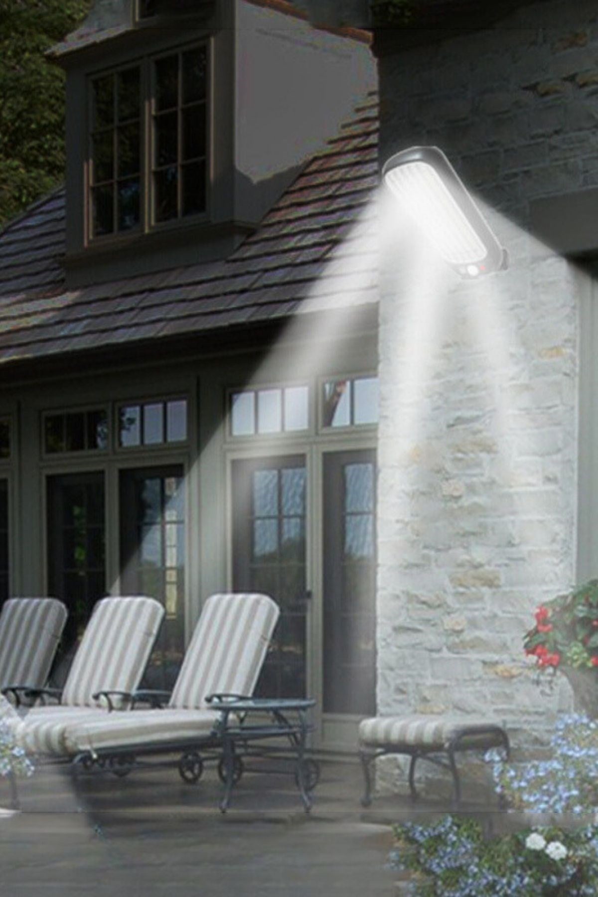 BUFFER® Sensörlü Güneş Enerjisi İle Şarj Olabilen Duvara Monte Solar Aydınlatma GL-84069