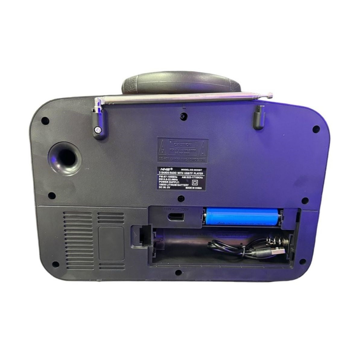 BUFFER® Taşınabilir Klasik AM/FM/SW Retro Ev Radyo USB ile Şarj Olabilen Retro Radyo