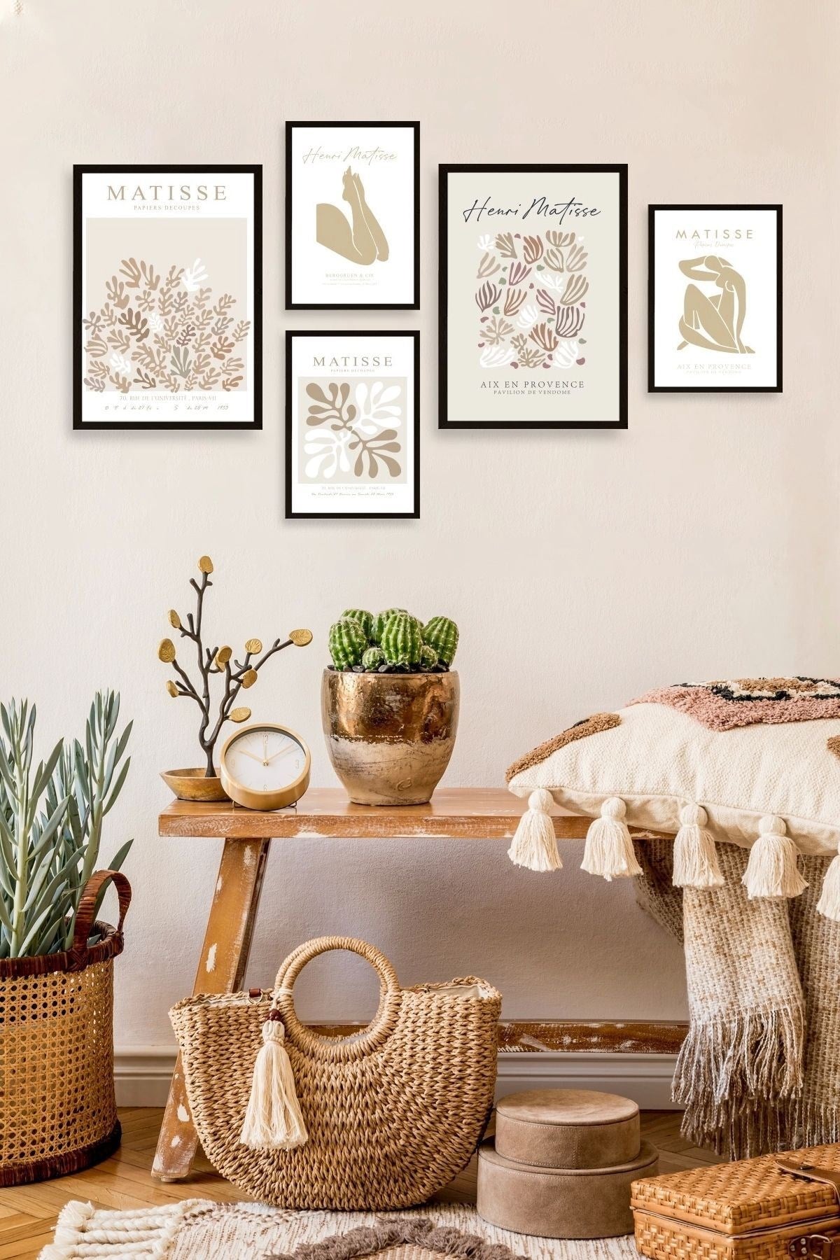 Matisse 5'li Tablo 30 x 40