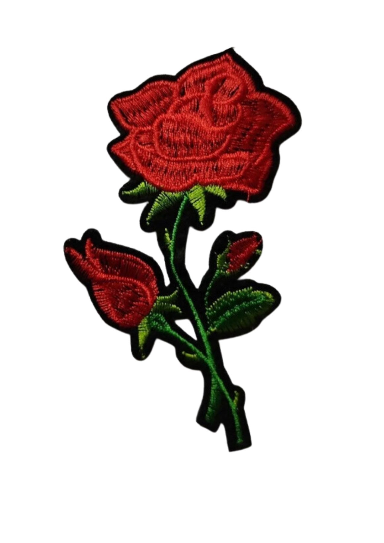 Aplike Ütü İle Yapışan Gül Büyük Arma 15x5 cm