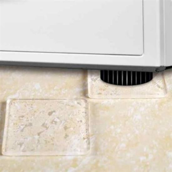 BUFFER® 4 Adet Silikon Şeffaf Koltuk Mobilya Masa Beyaz Eşya Yazıcı Koruyucu Kaydırmaz Dayanıklı Pe