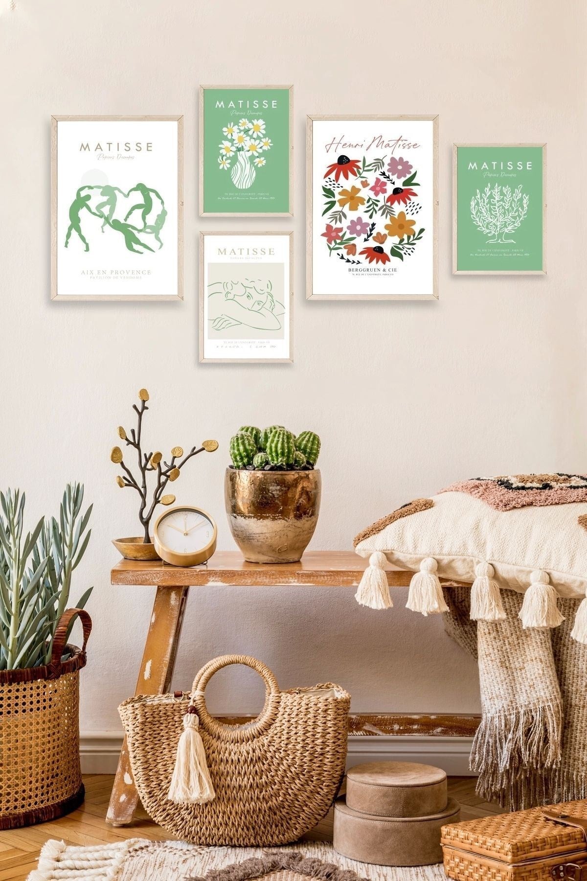 Matisse 5'li Tablo 30 x 40