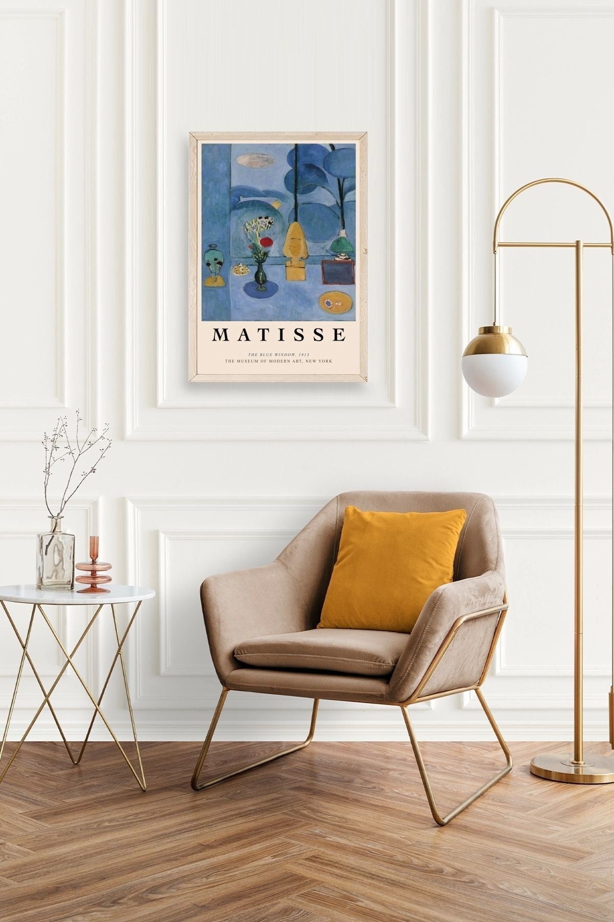 Matisse Ahşap Çerçeveli Tablo 50 x 70