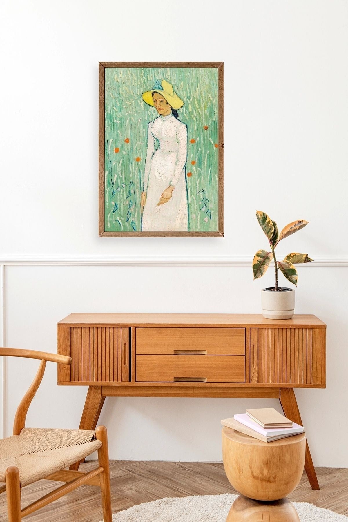 Van Gogh Ahşap Çerçeveli Tablo 17 x 23