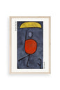 Paul Klee Ahşap Çerçeveli Tablo 30 x 42