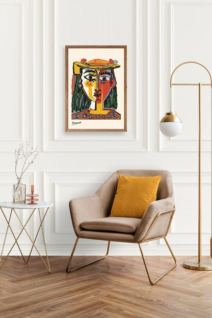 Picasso Ahşap Çerçeveli Tablo 30 x 42