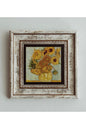 Vincent Van Gogh Çerçeveli Taş Tablo , Çerçeveli Taş Duvar Dekoru 20 cm