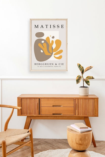 Modern Ahşap Çerçeveli Tablo 23 x 30