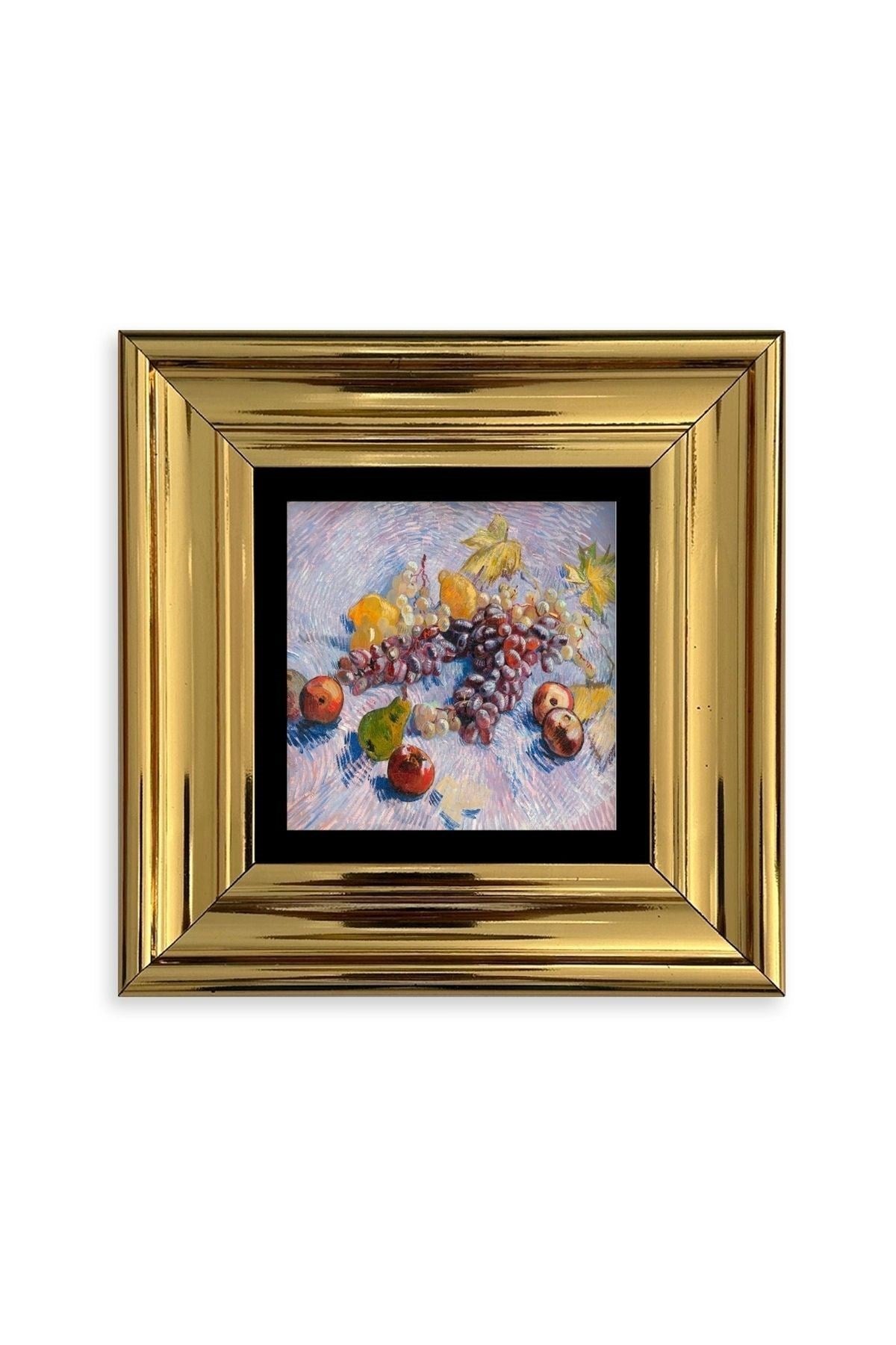 Van Gogh Çerçeveli Taş Tablo 20 cm