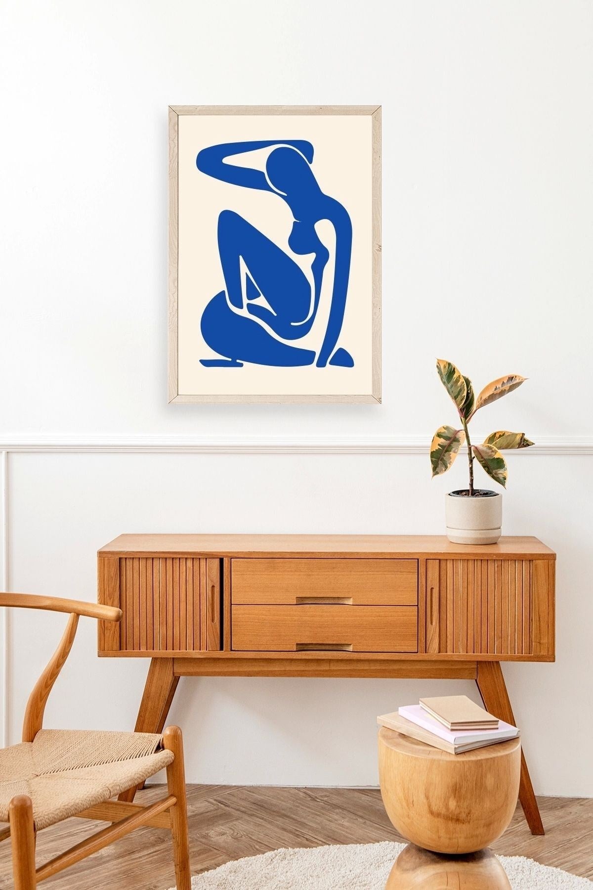 Matisse Ahşap Çerçeveli Tablo 50 x 70