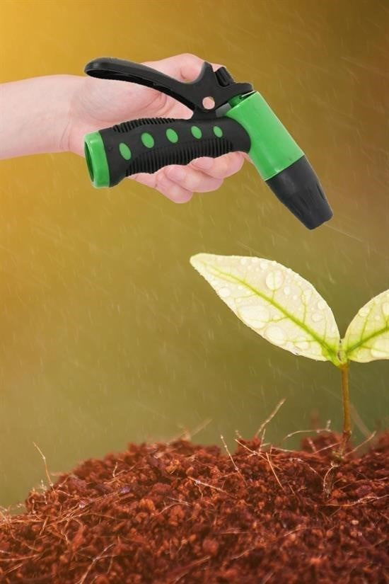 BUFFER® 2 Fonksiyonlu 5li Bahçe Tarla Otomatik Sulama Tabancası Seti Hortum Bağlantısı Aparatı