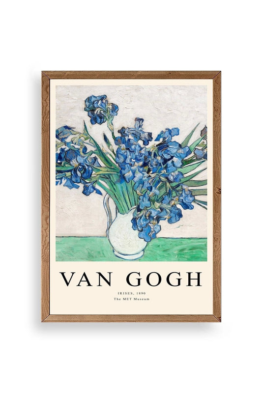 Van Gogh Ahşap Çerçeveli Tablo 30 x 42