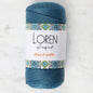 Loren Macrame Petrol Mavisi El Örgü İpi - RM 0238 - 34356