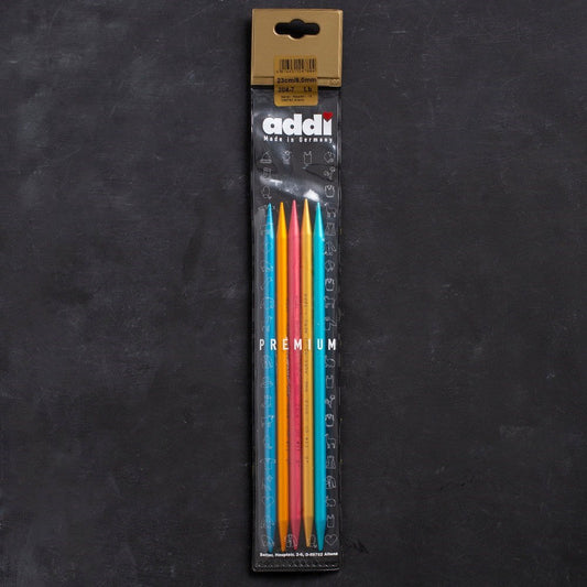 Addi Colibri 8mm 23cm Renkli Çorap Şişi - 204-7