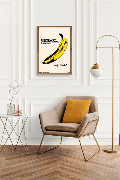 Andy Warhol Ahşap Çerçeveli Tablo 30 x 42