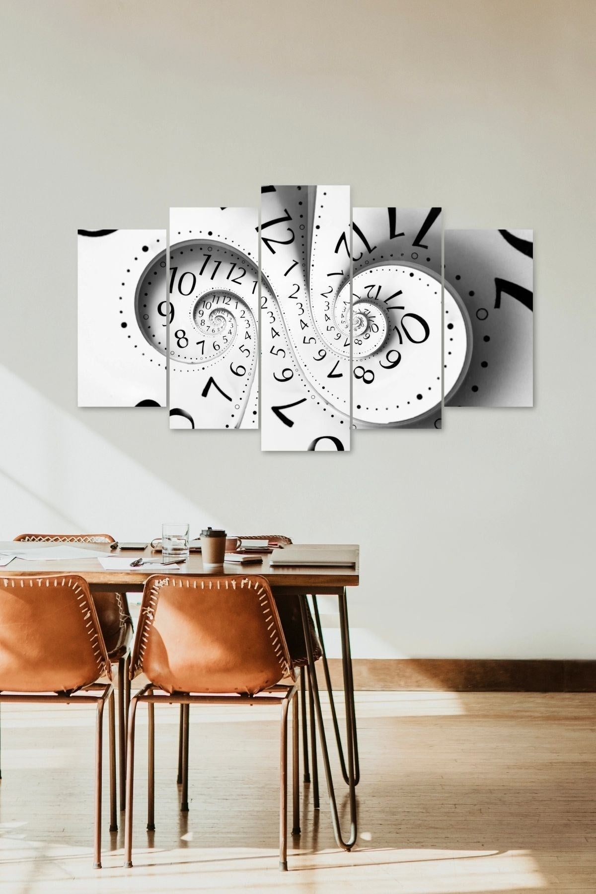 Zaman 5 Parçalı Mdf Tablo 60 x 100