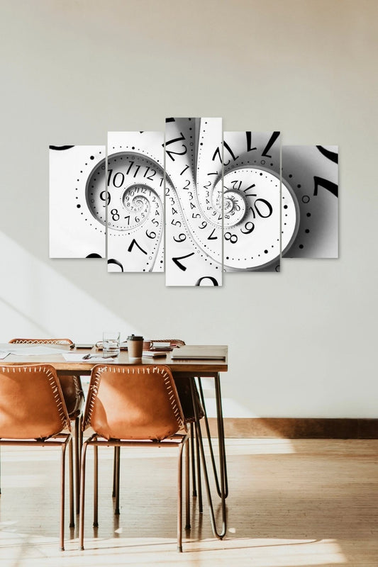 Zaman 5 Parçalı Mdf Tablo 60 x 100