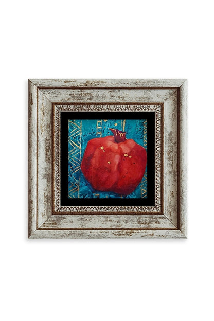 Bereket Narı Çerçeveli Taş Tablo 20 cm