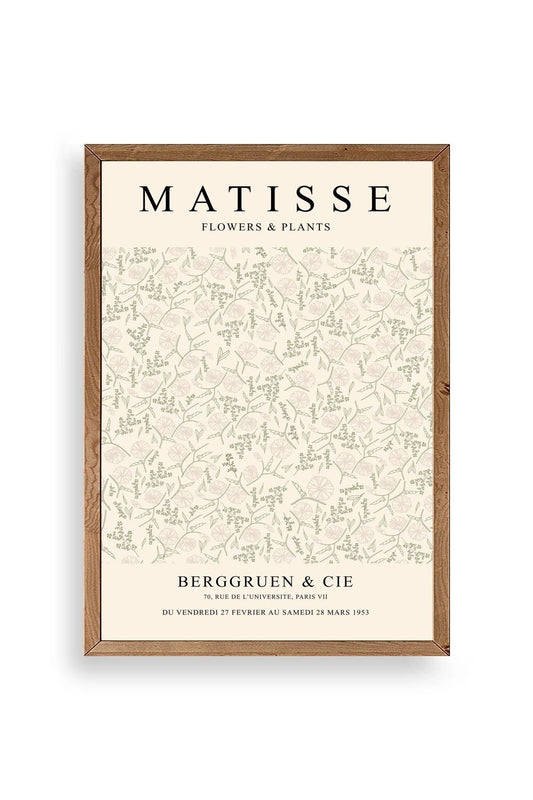 Matisse Ahşap Çerçeveli Tablo 50 x 70