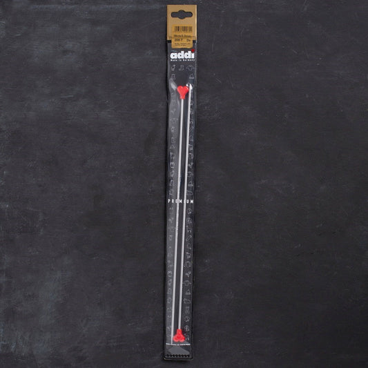 Addi Kalpli 3mm 35cm Klasik Alüminyum Örgü Şişi -