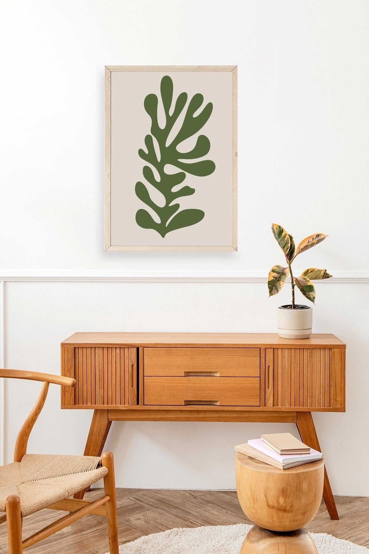 Matisse Ahşap Çerçeveli Tablo 50 x 70