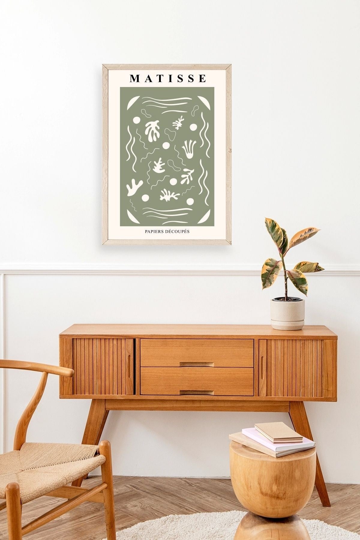 Matisse Ahşap Çerçeveli Tablo 23 x 30