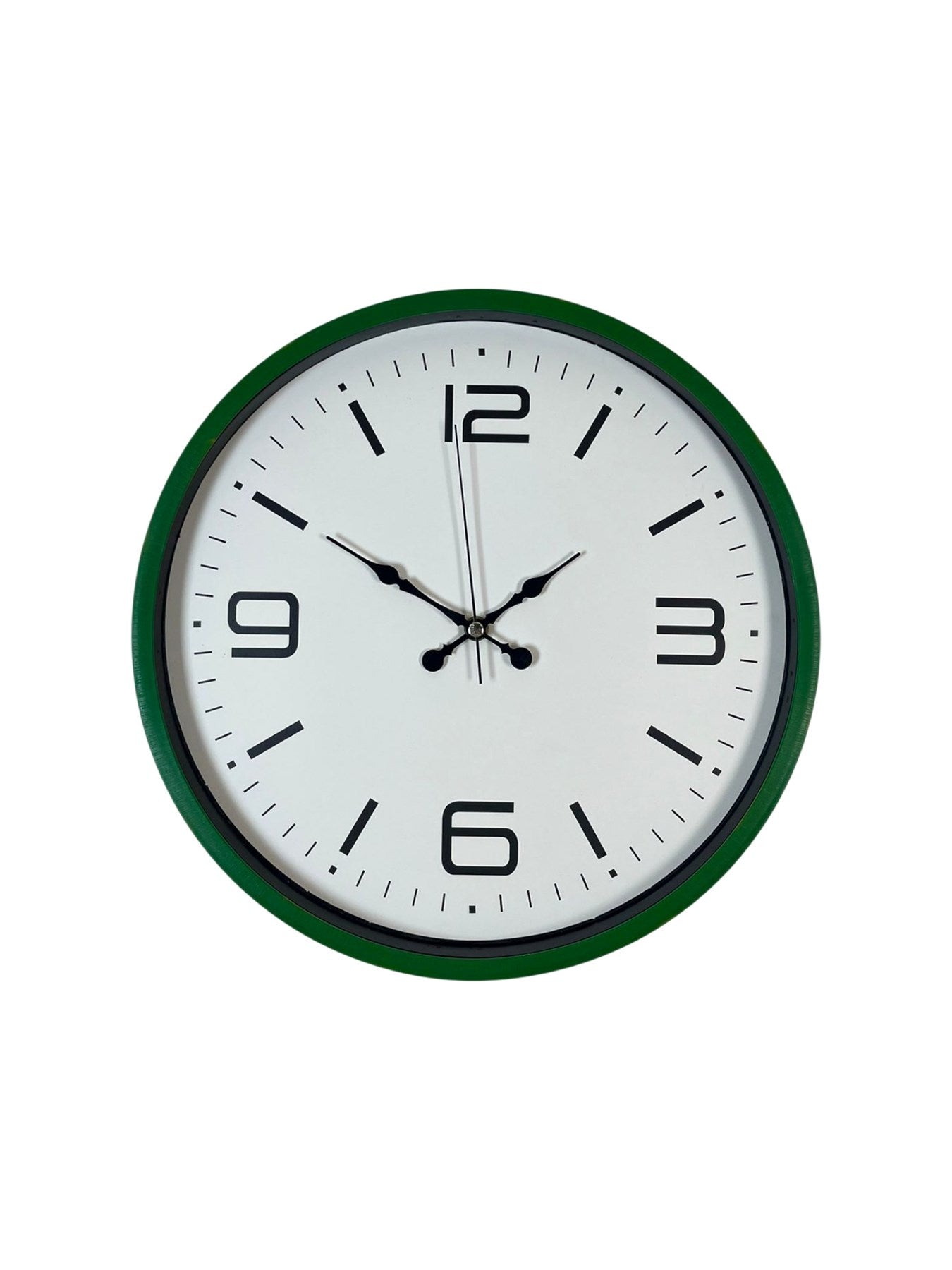 Zentime 36 Cm Yeşil Dekoratif Duvar Saati