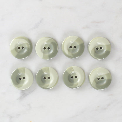 Loren Crafts 8'li Düğme Yeşil- 1127