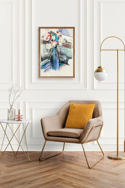 Paul Cézanne Ahşap Çerçeveli Tablo 17 x 23