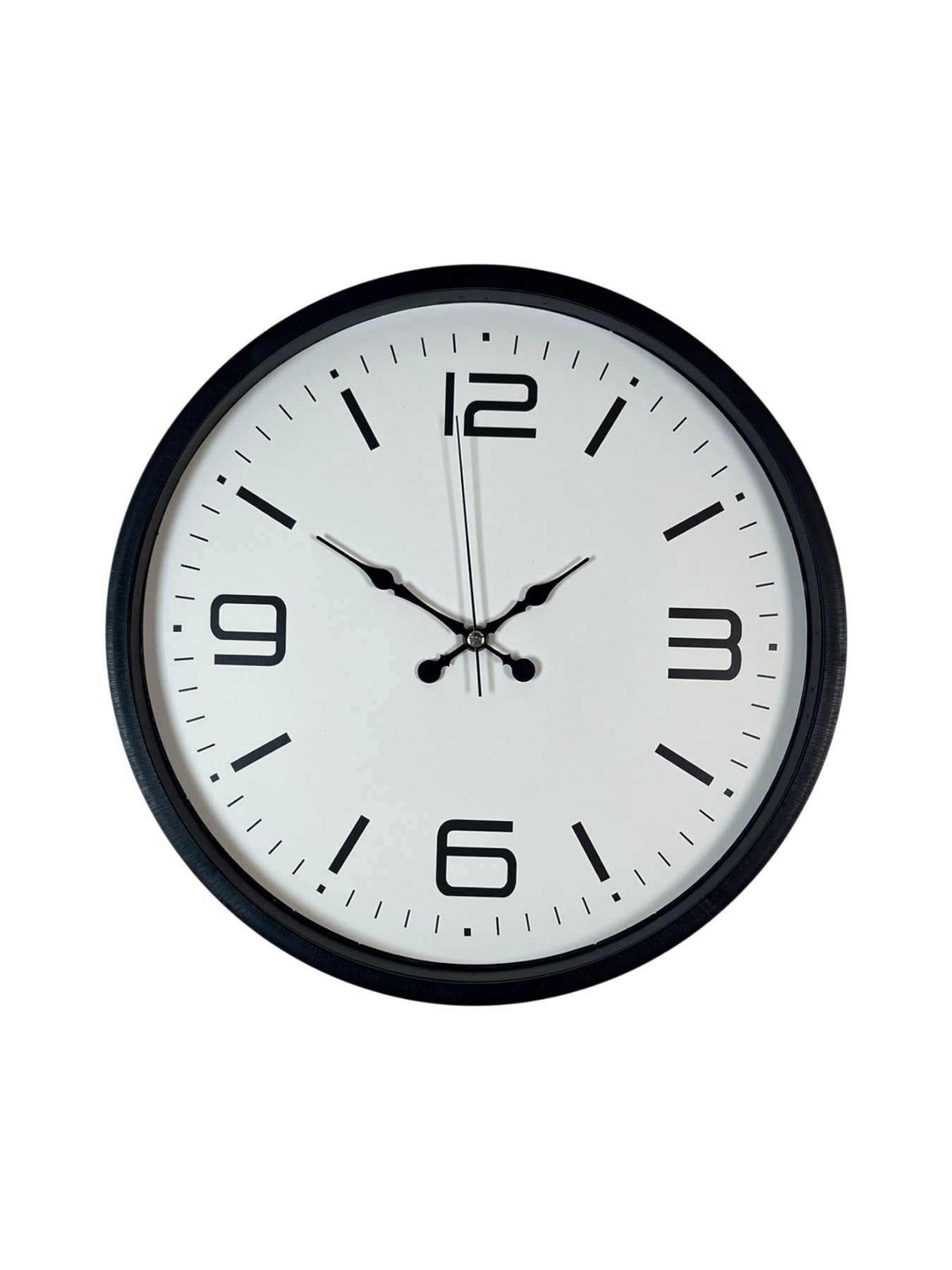 Zentime 36 Cm Siyah Dekoratif Duvar Saati