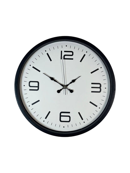 Zentime 36 Cm Siyah Dekoratif Duvar Saati