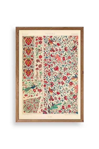 Desen Ahşap Çerçeveli Tablo 23 x 30