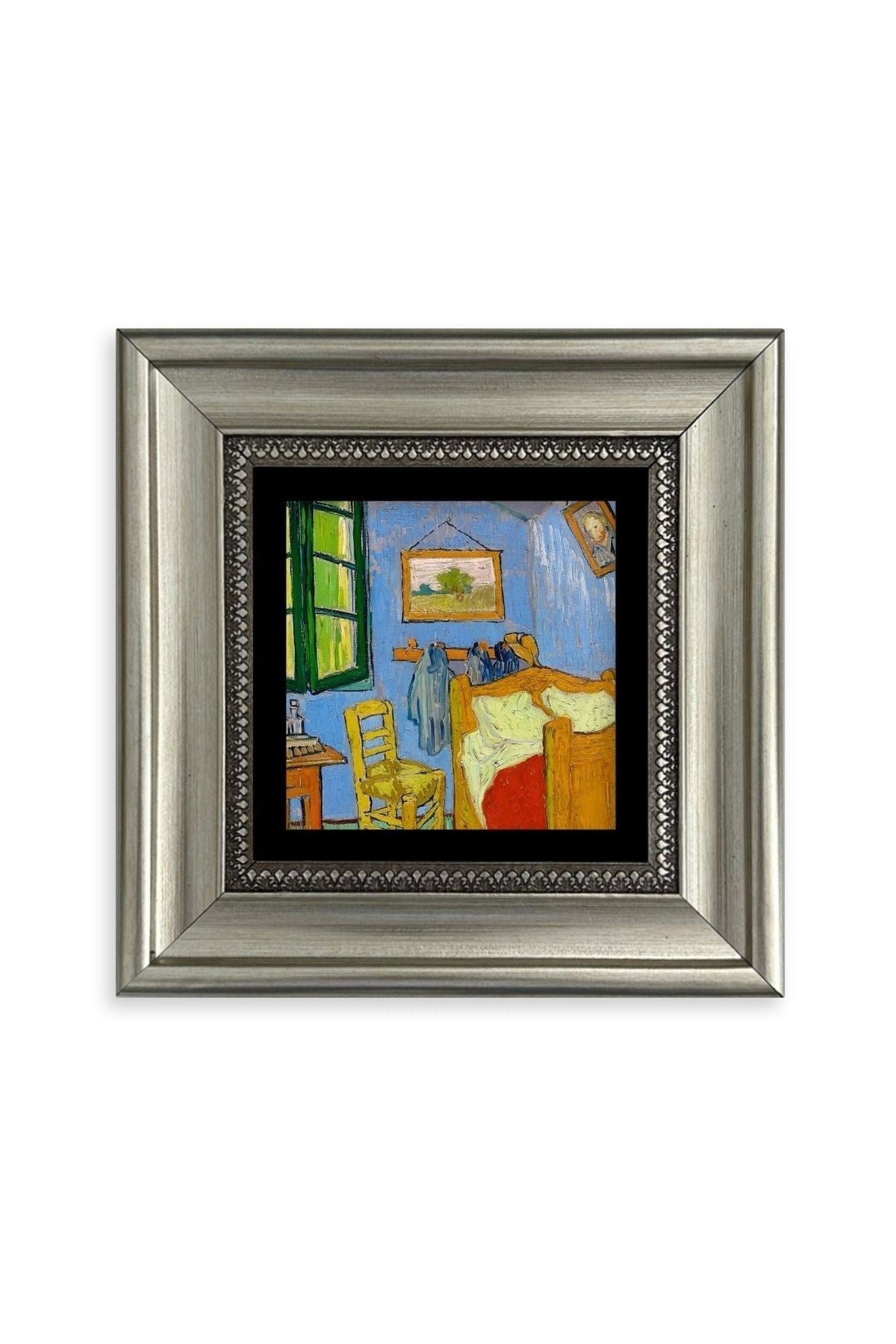 Van Gogh Çerçeveli Taş Tablo 20 cm