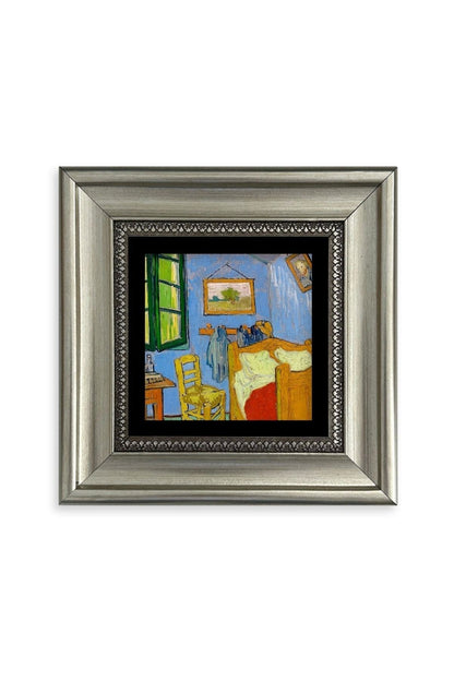 Van Gogh Çerçeveli Taş Tablo 20 cm