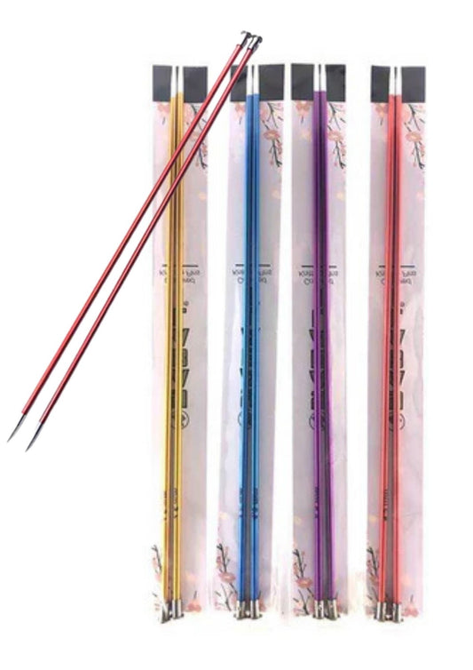 Metalize Çift Renk Şiş 35 cm 6 Numara (Renk Stoğa Göre)