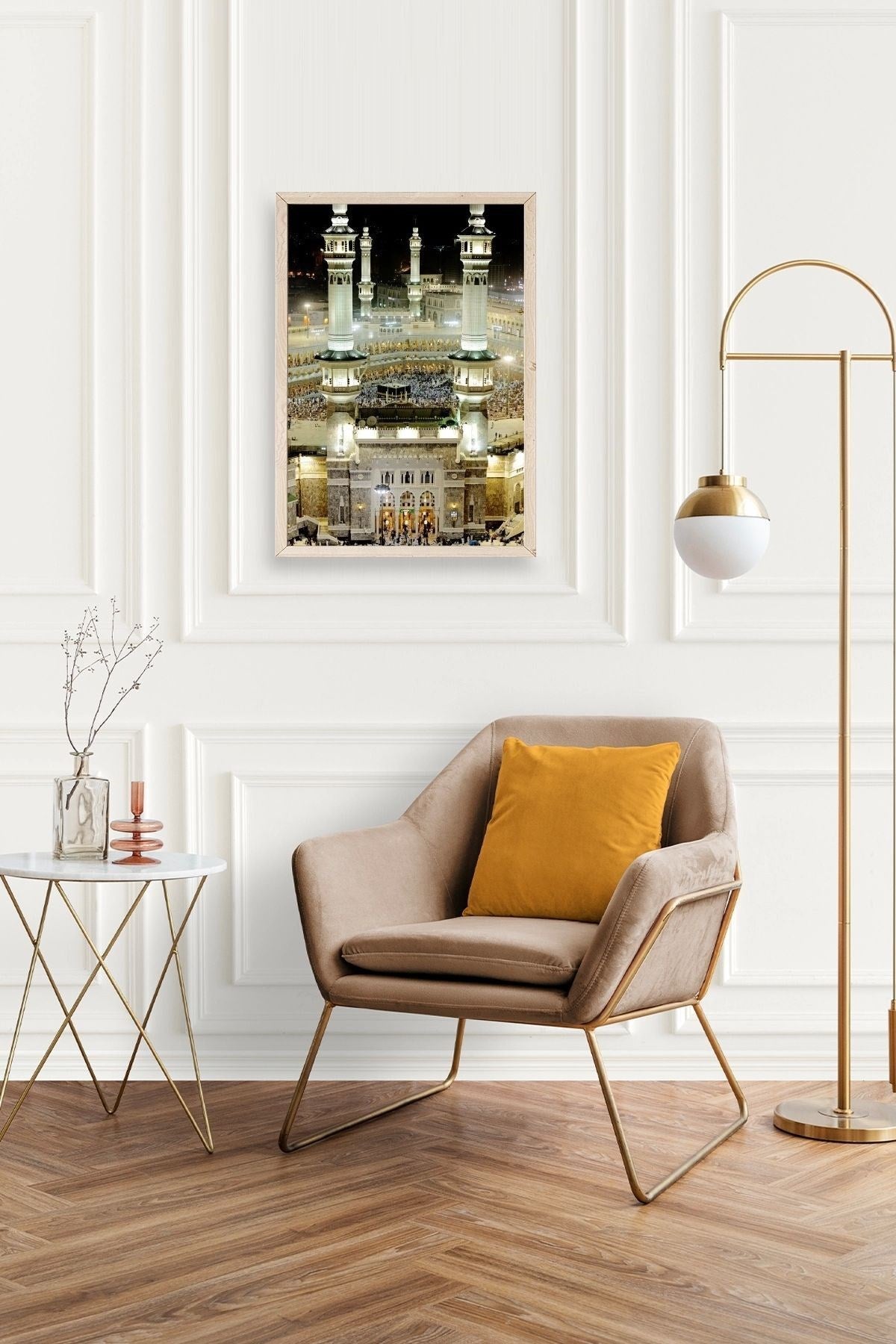 Kabe Ahşap Çerçeveli Tablo 50 x 70