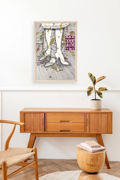 Gastby's Ahşap Çerçeveli Tablo 17 x 23