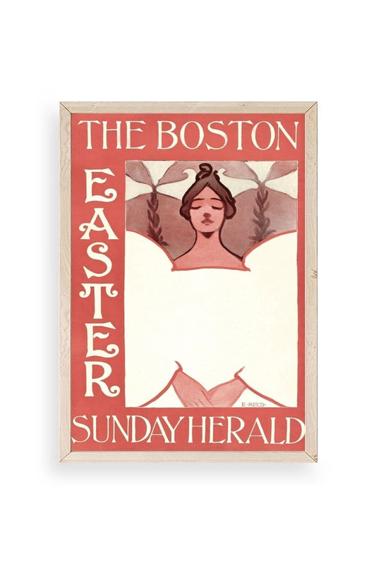 E. Reed Ahşap Çerçeveli Tablo 17 x 23