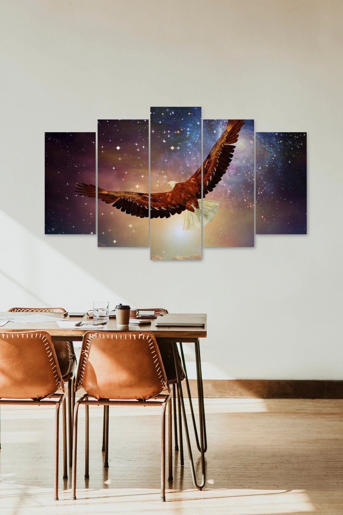 Kartal 5 Parçalı Mdf Tablo 60 x 100