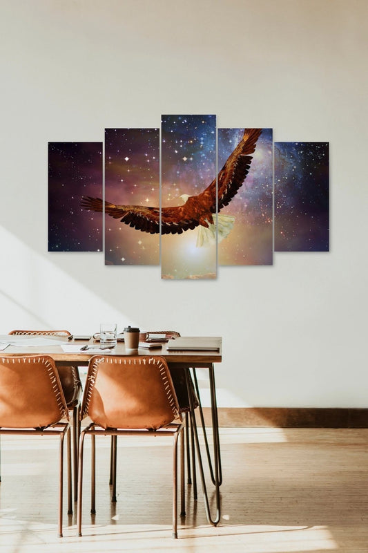 Kartal 5 Parçalı Mdf Tablo 60 x 100