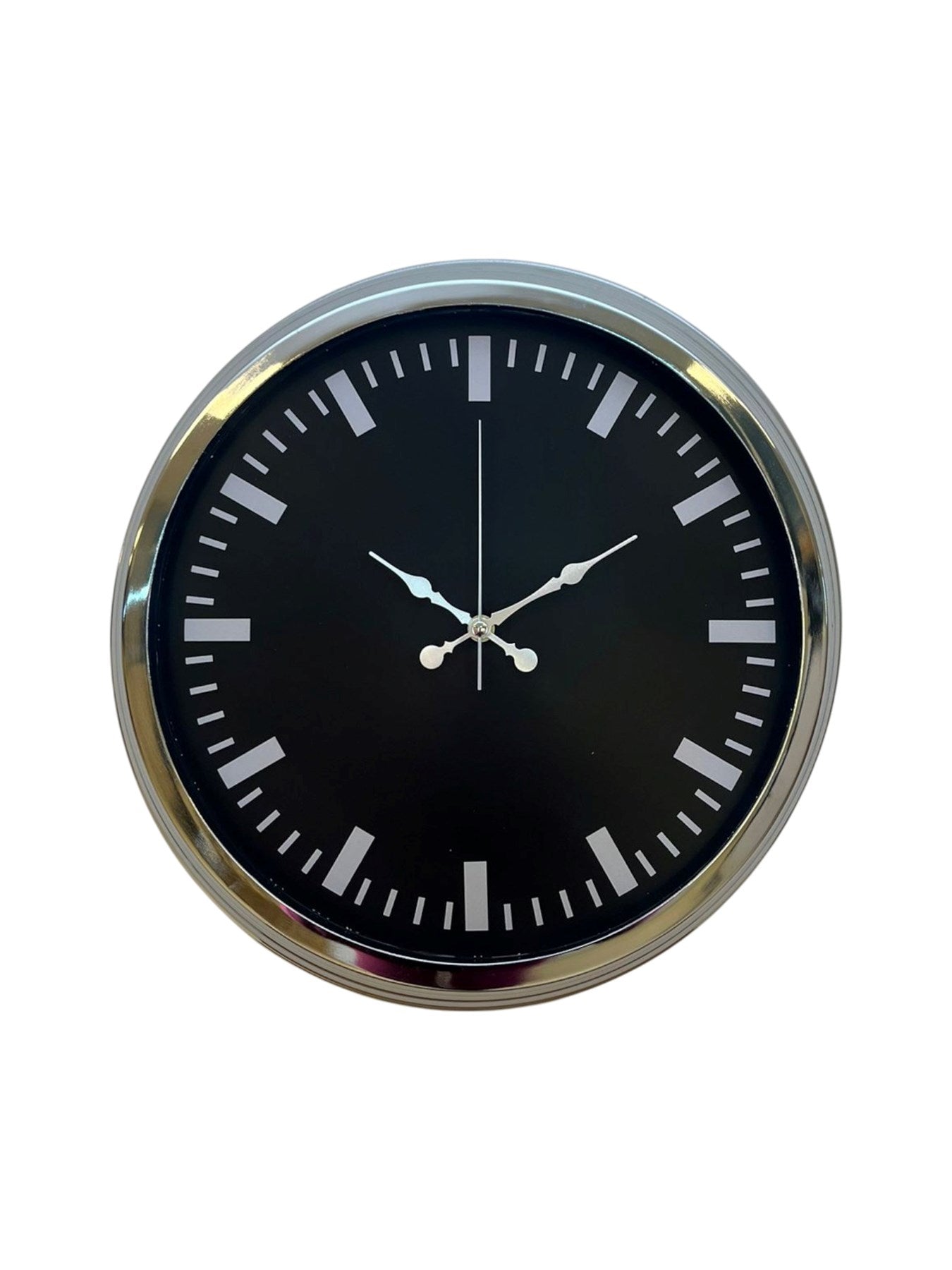 Zentime 40 Cm Krom Şık Duvar Saati